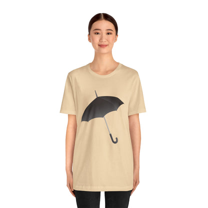 Unisex Jersey Short Sleeve Tee - Regal Royal Umbrella - Elegant and Majestic