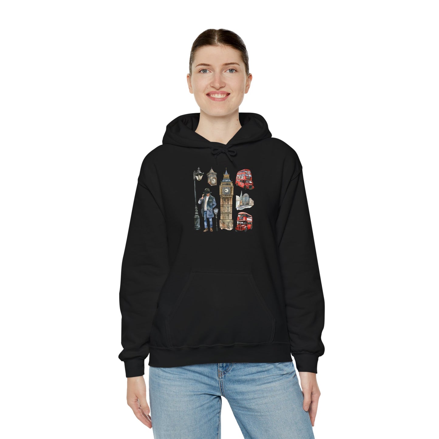 Unisex Heavy Blend™ Hooded Sweatshirt - Pints and Stories - Life at a British Pub