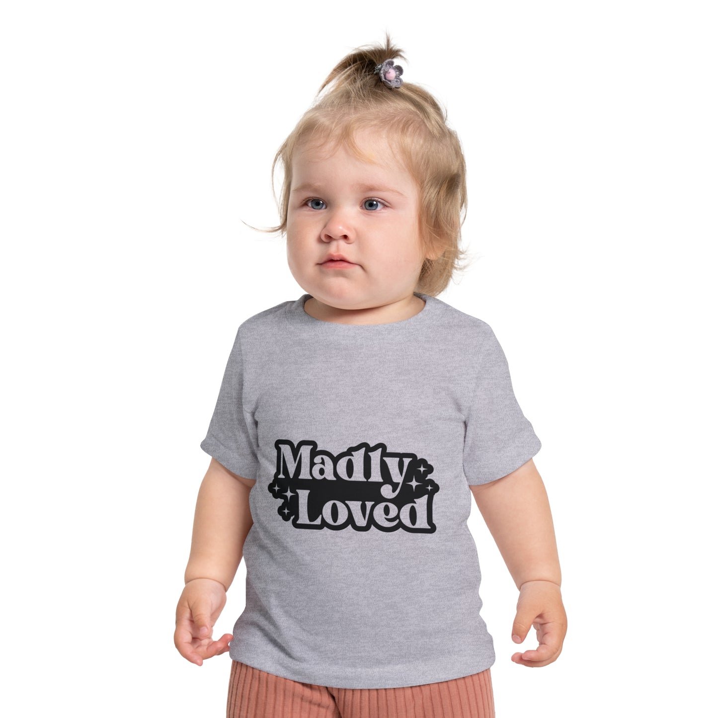 Madly Loved Baby T-Shirt - Cute Short Sleeve Tee for Infants