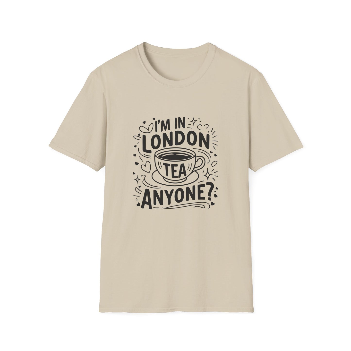 London's Nostalgic Tea Trendy Unisex Softstyle T-Shirt