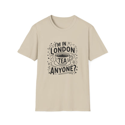 London's Nostalgic Tea Trendy Unisex Softstyle T-Shirt