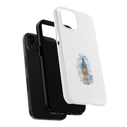 London Big Ben Tough Phone Case - Durable Protection with a Splash of Art