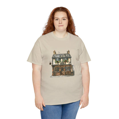 Vintage British House - Classy Unisex Heavy Cotton T-Shirt