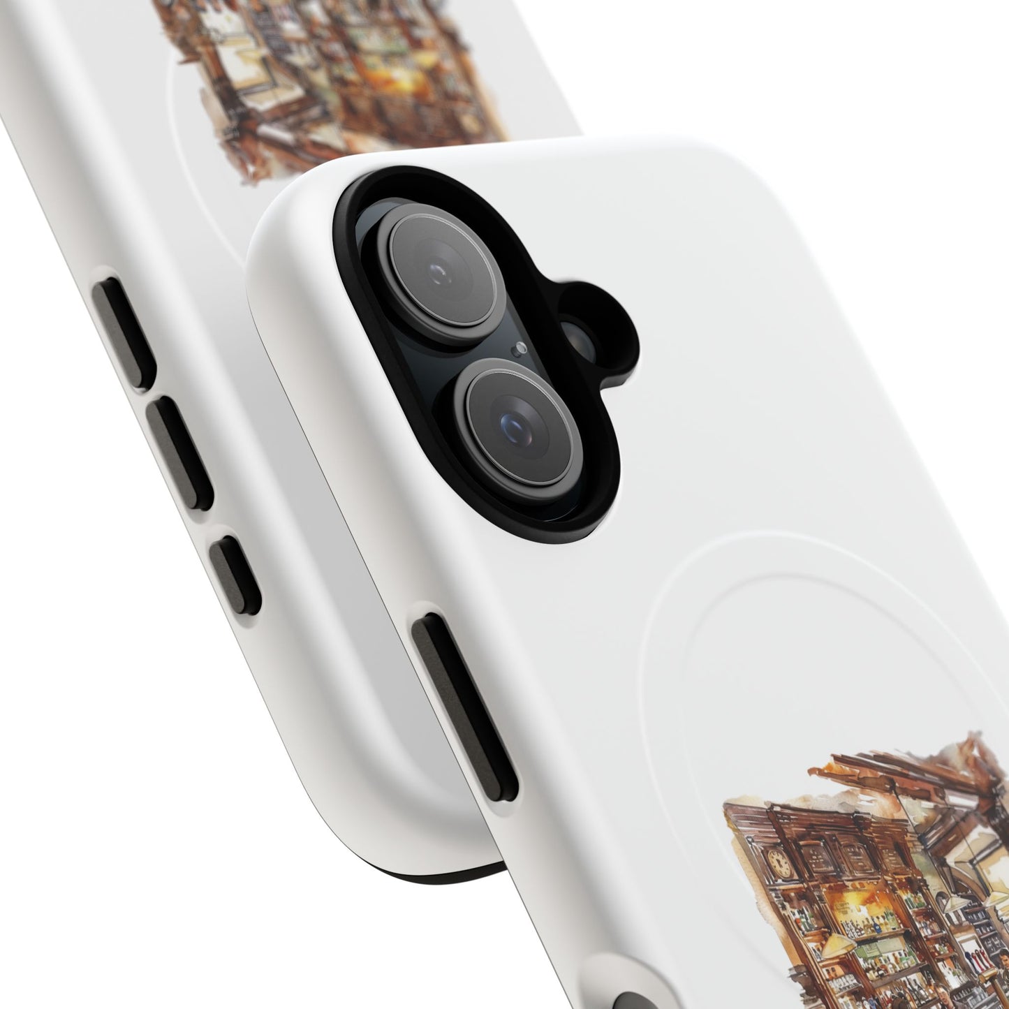 Artistic Tough Magnetic Phone Case for Secure Style, Protective Cover, Customizable Gift, Unique Accessories, Everyday Use