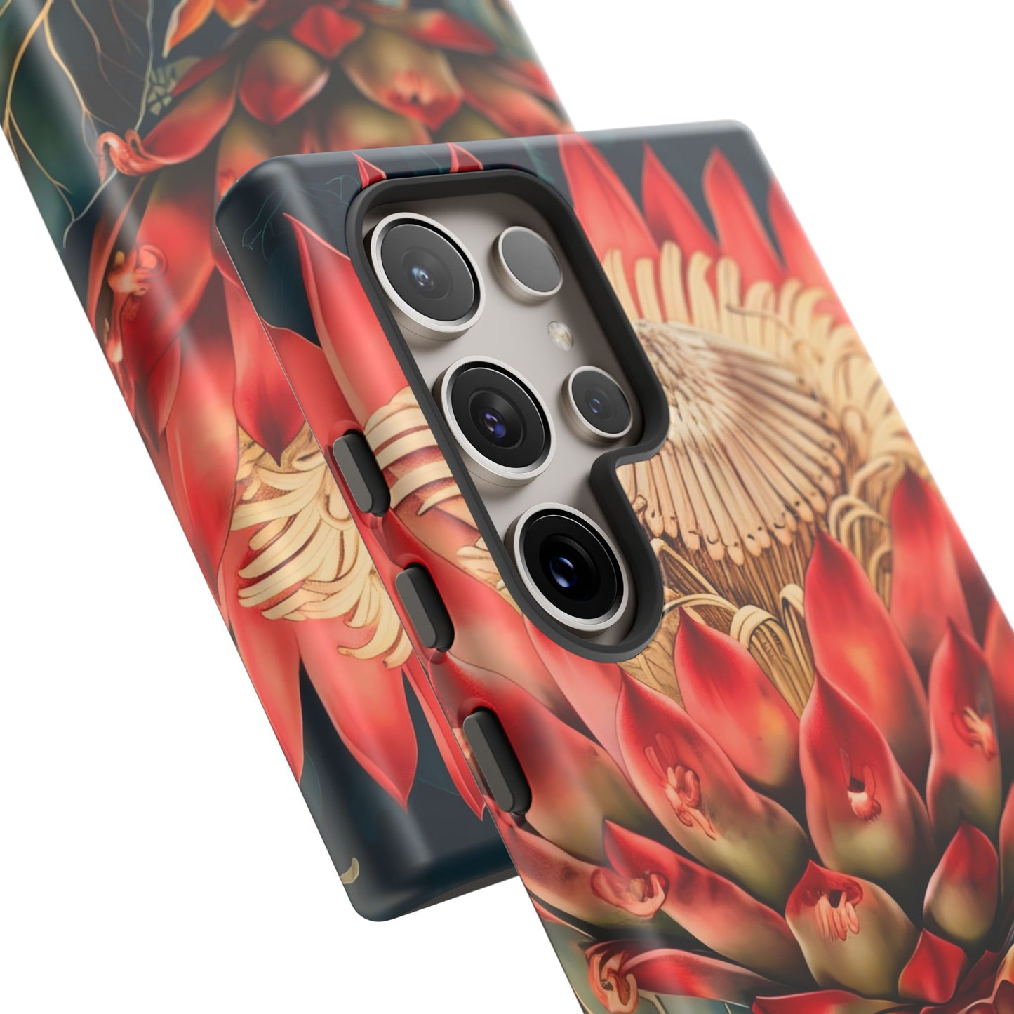 Tough Cases: Vibrant Floral Phone Case, Tough Phone Covers, Floral Art Cases, Nature Design Accessories, Gift for Nature Lovers