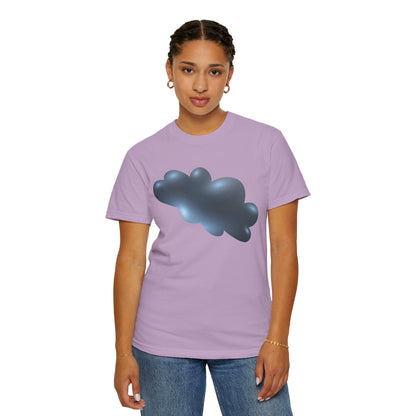Unisex Garment-Dyed T-shirt - Serene Cloudscape - Dreamy Cloud Design