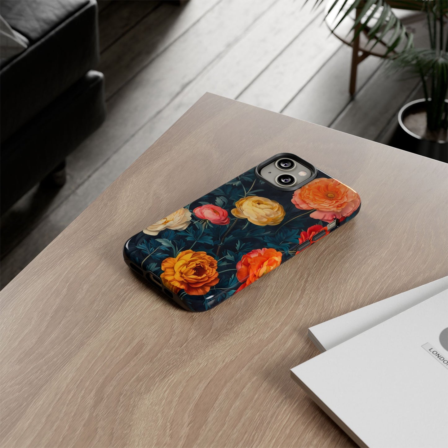 Floral Phone Case, Tough Cases for Phone Protection, Gift for Flower Lovers, Floral Designs, Spring Decor