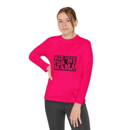 Youth Long Sleeve Tee - 'Mad Love for My Mama'