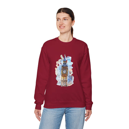 Unisex Heavy Blend™ Crewneck Sweatshirt - Historic Hands - The UK’s Clock Tower