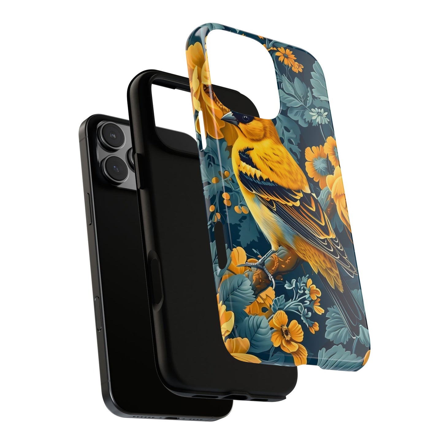Colorful Bird Phone Case, Floral Tough Phone Cover for Bird Lovers, Eco-Friendly Mobile Shell, Gift for Nature Enthusiasts, Custom [...]