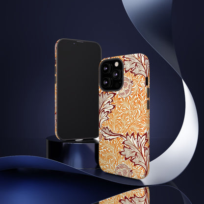 Stylish Phone Case, Tough Cases with Floral Design, Protective Cover, Gift for Her, Cute Phone Accessory