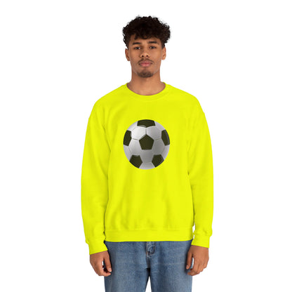 Unisex Heavy Blend™ Crewneck Sweatshirt Lightweight - Dynamic Football Design