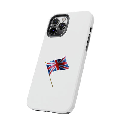 Union Jack Tough Phone Cases, Durable Phone Covers, British Flag Cases, UK Pride Accessories, Gift for Travelers