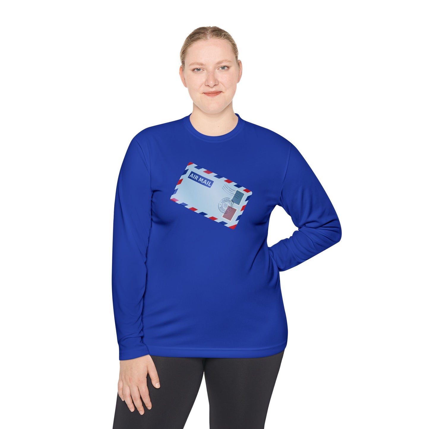 Lightweight Unisex Long Sleeve Tee  - British Air Mail