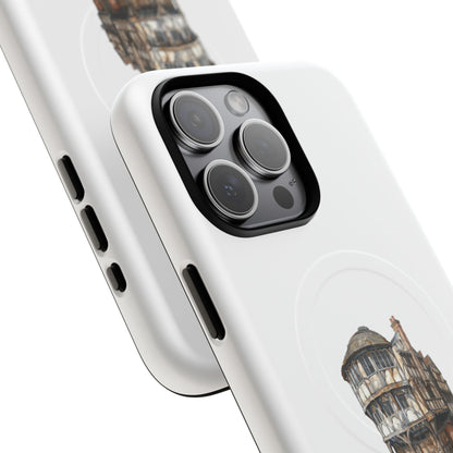 Durable Magnetic Phone Cases with Vintage Architecture Design, Personalized Phone Protection, Unique Gift for Travelers, Stylish Tech [...]