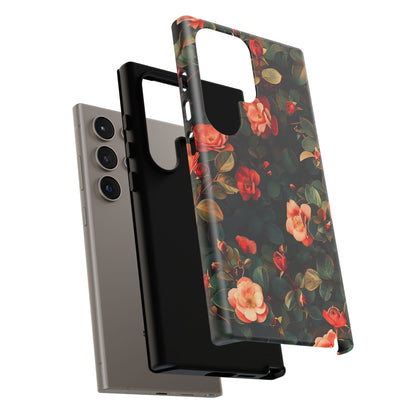 Floral Phone Case - Elegant Floral Design, Tough Protective Case, Perfect Gift for Her, Trendy Phone Accessories, Mother’s Day, Birthday