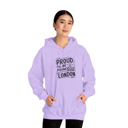 Unisex Heavy Blend™ Hooded Sweatshirt - Proud to be from London