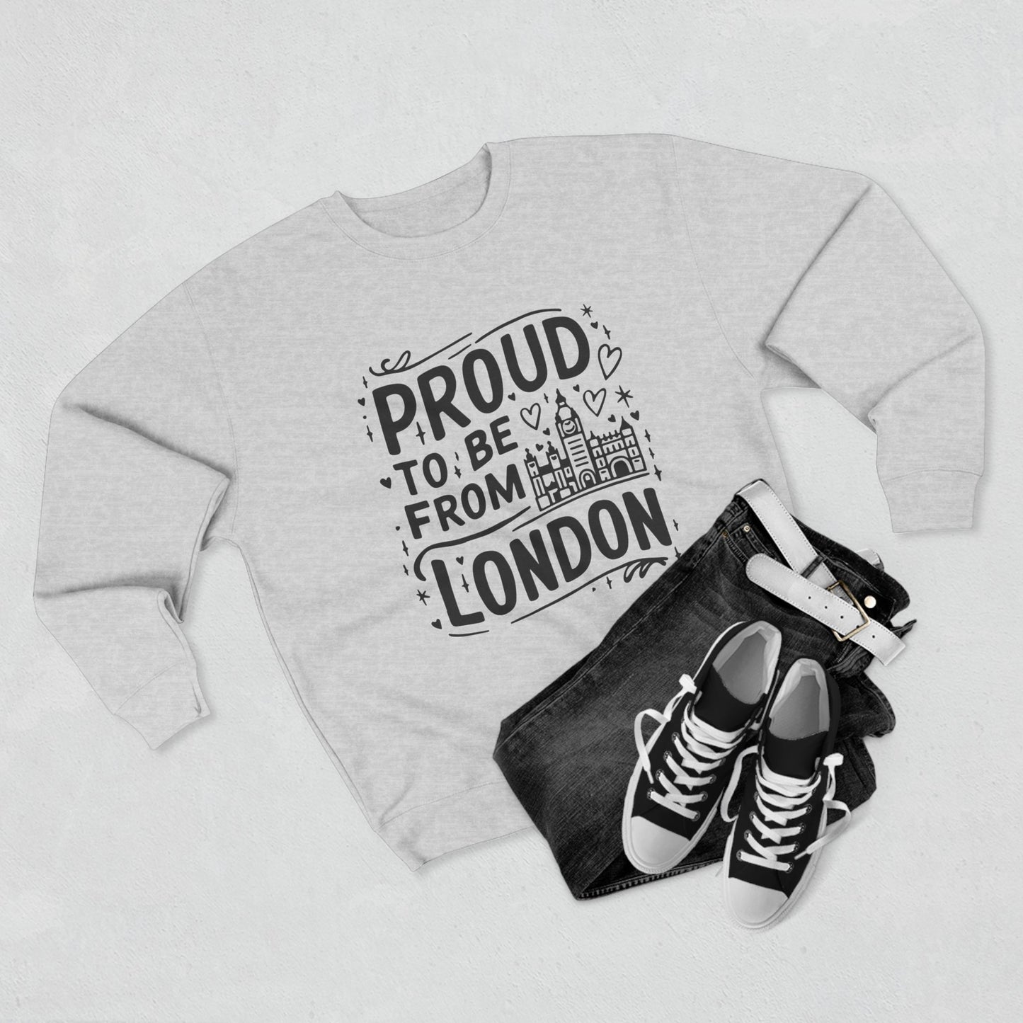 Unisex Crewneck Sweatshirt - Proud to be from London