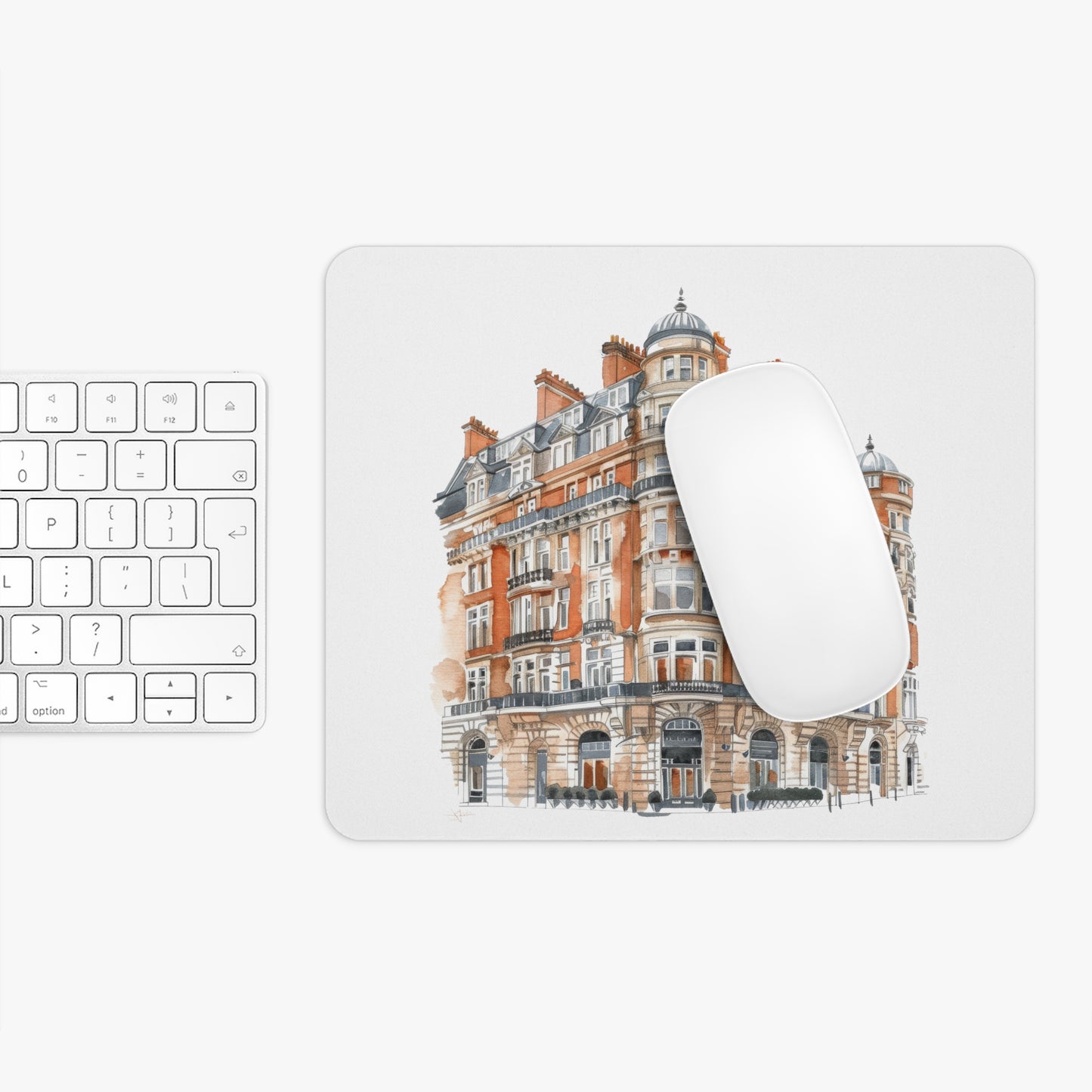Elegant Cityscape Mouse Pad | Office Decor, Gift for Architects, Home Office Essentials, Computer Accessories, Unique Desk Decor