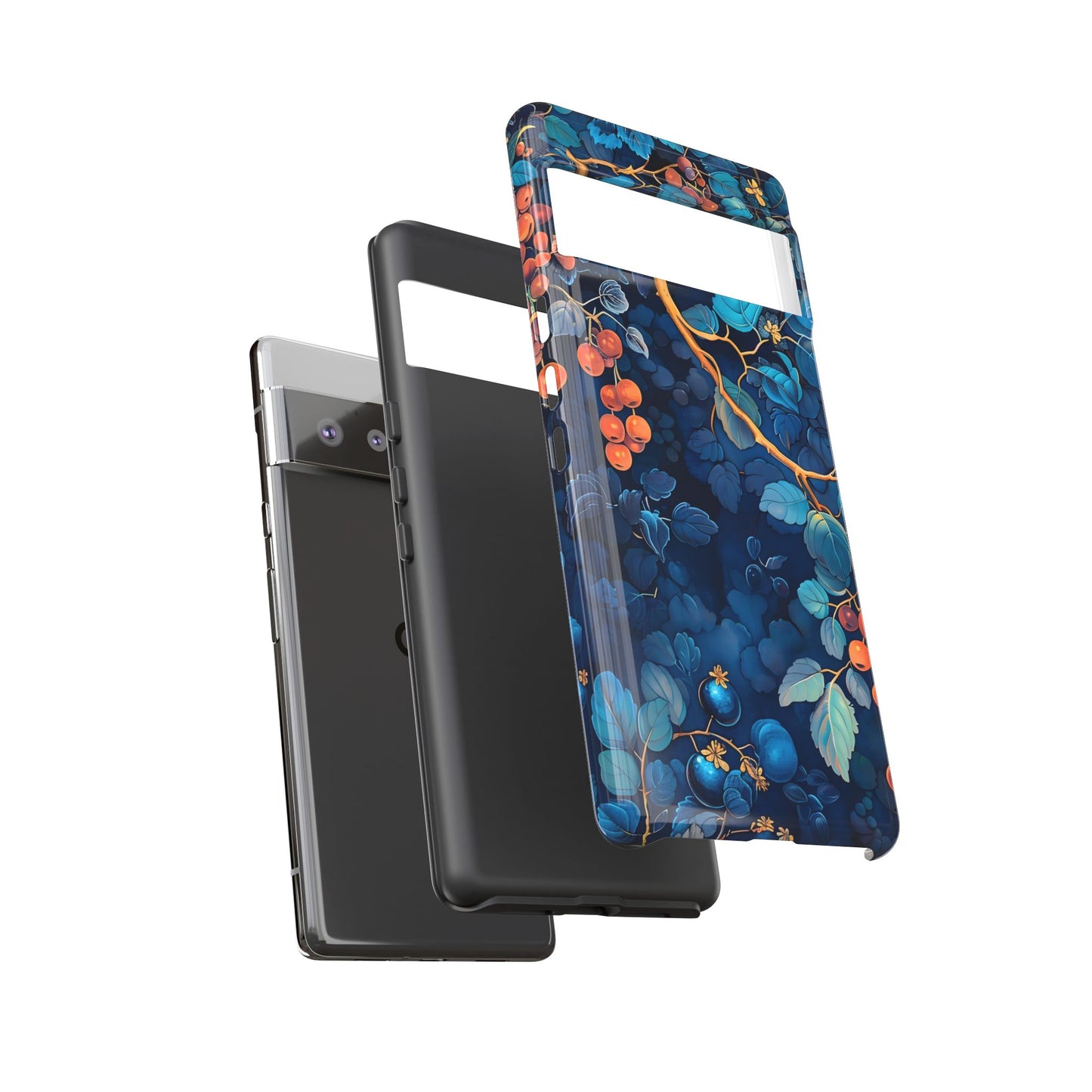 Artistic Phone Case with Floral Design, Tough Cases for iPhone, Nature-Inspired Accessory, Unique Gift for Her, Protective Cover