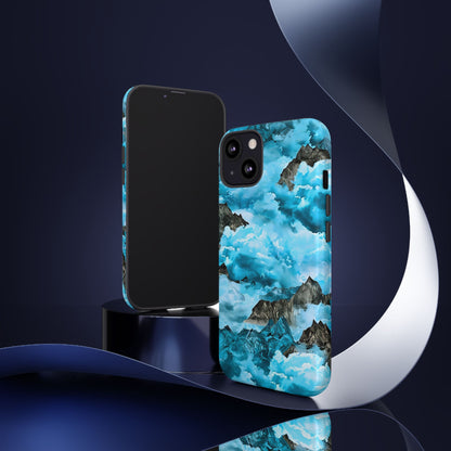 Mountain Wave Phone Case - Adventure Gear, Outdoor Gifts, Stylish Cases, Trendy Accessories, Nature Lovers