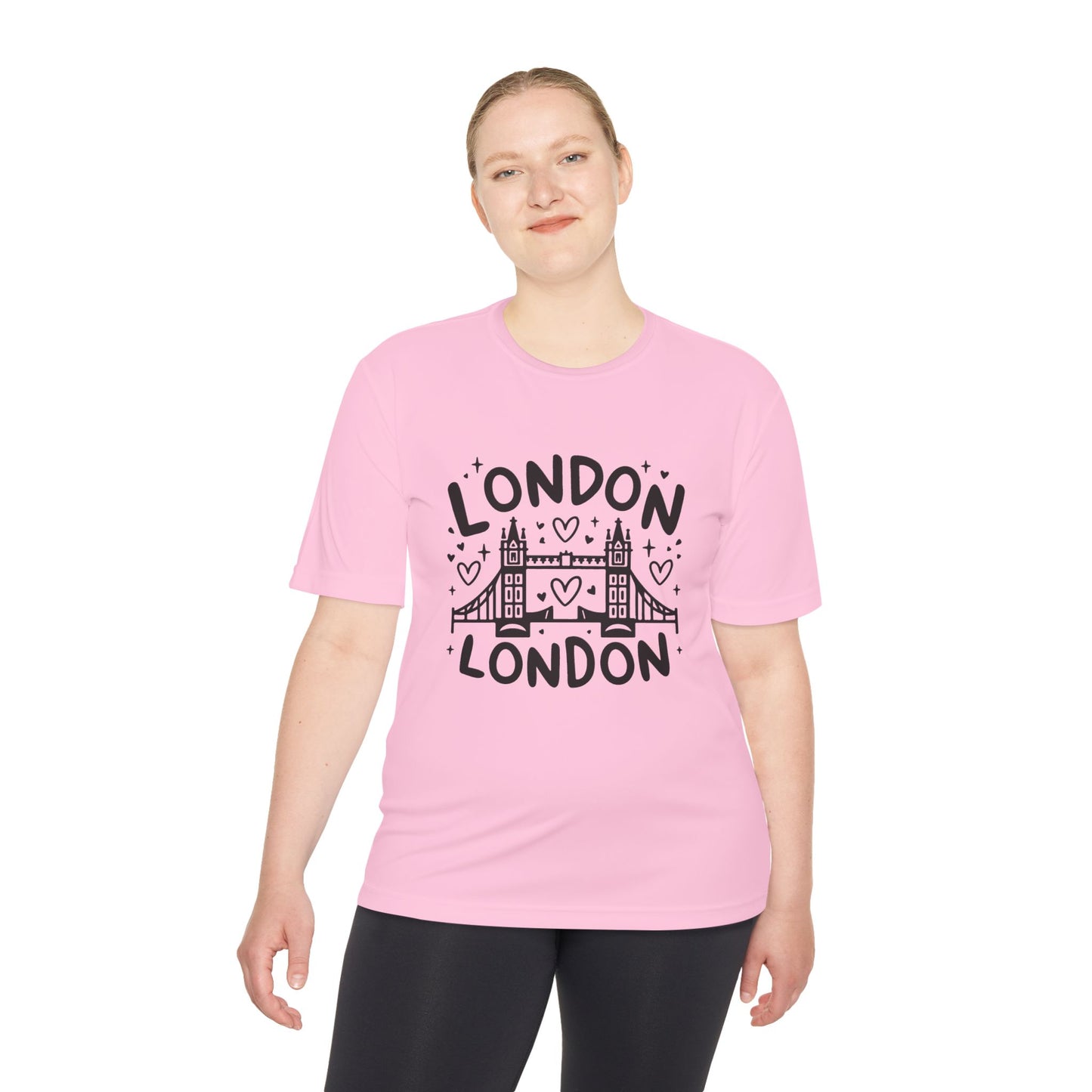 Unisex Moisture Wicking Tee - Stylish London