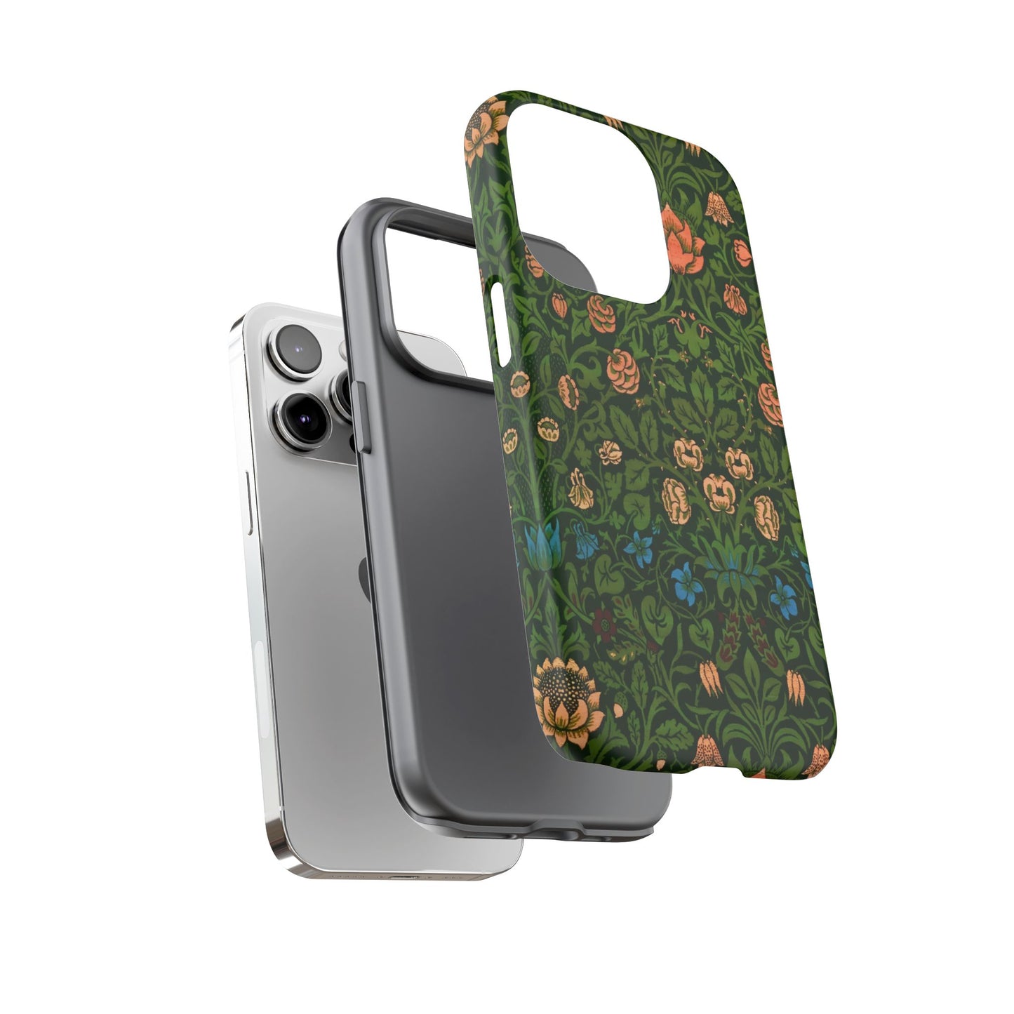 Crimson Leaf Whirl – Phone Case - Tough Cases