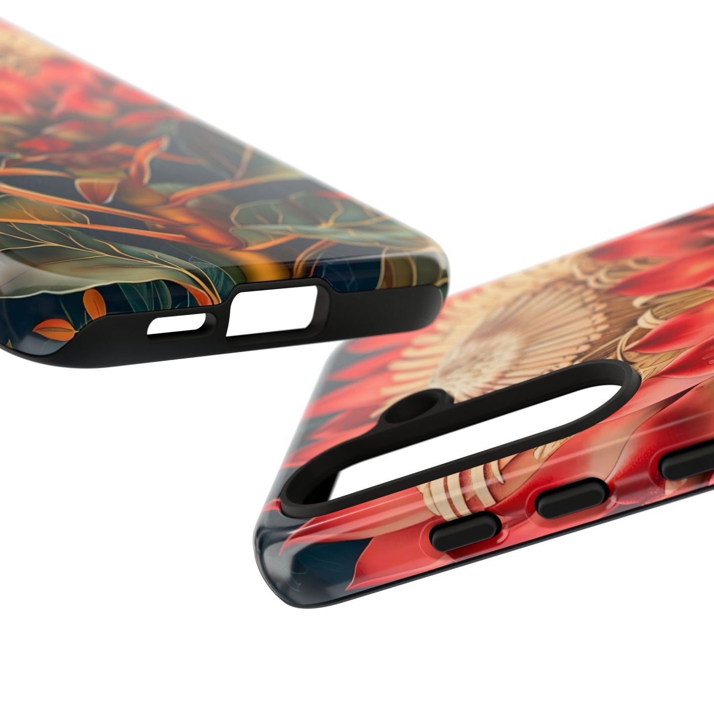Tough Cases: Vibrant Floral Phone Case, Tough Phone Covers, Floral Art Cases, Nature Design Accessories, Gift for Nature Lovers