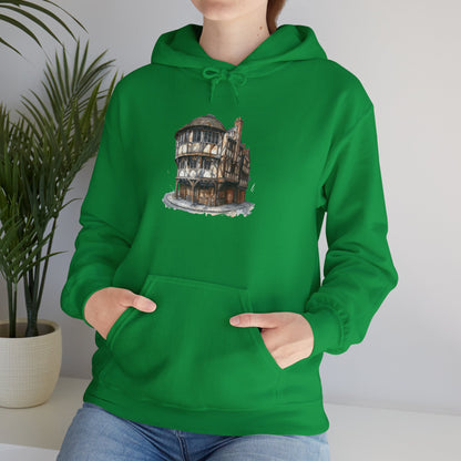 Unisex Heavy Blend™ Hooded Sweatshirt - Where Friends Gather - The Cozy British Pub