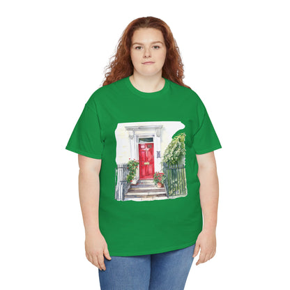 Unisex Heavy Cotton Tee - Embracing Classic British Nature Charm and Style