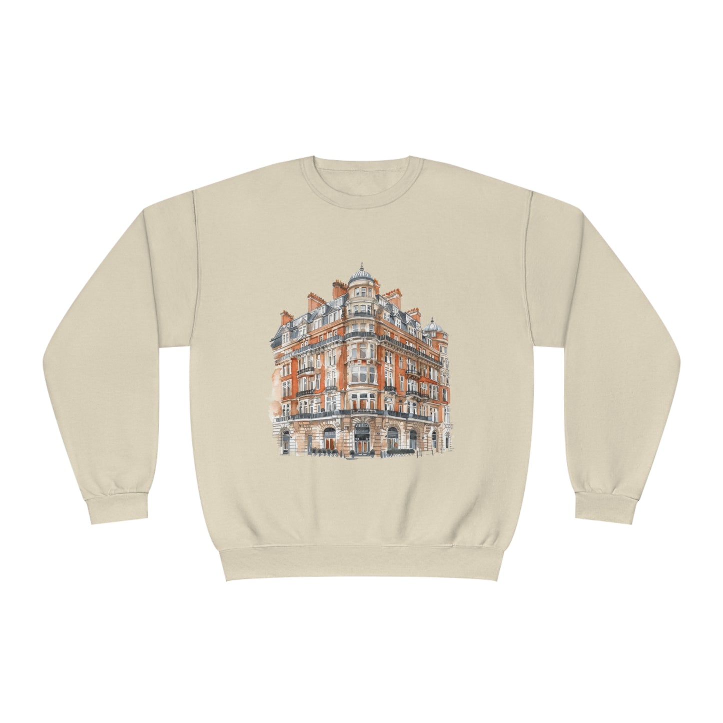 Unisex NuBlend® Crewneck Sweatshirt - British Historic House Classic Architectural Elegance