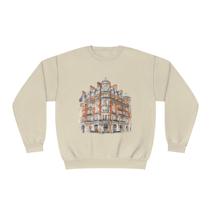 Unisex NuBlend® Crewneck Sweatshirt - British Historic House Classic Architectural Elegance