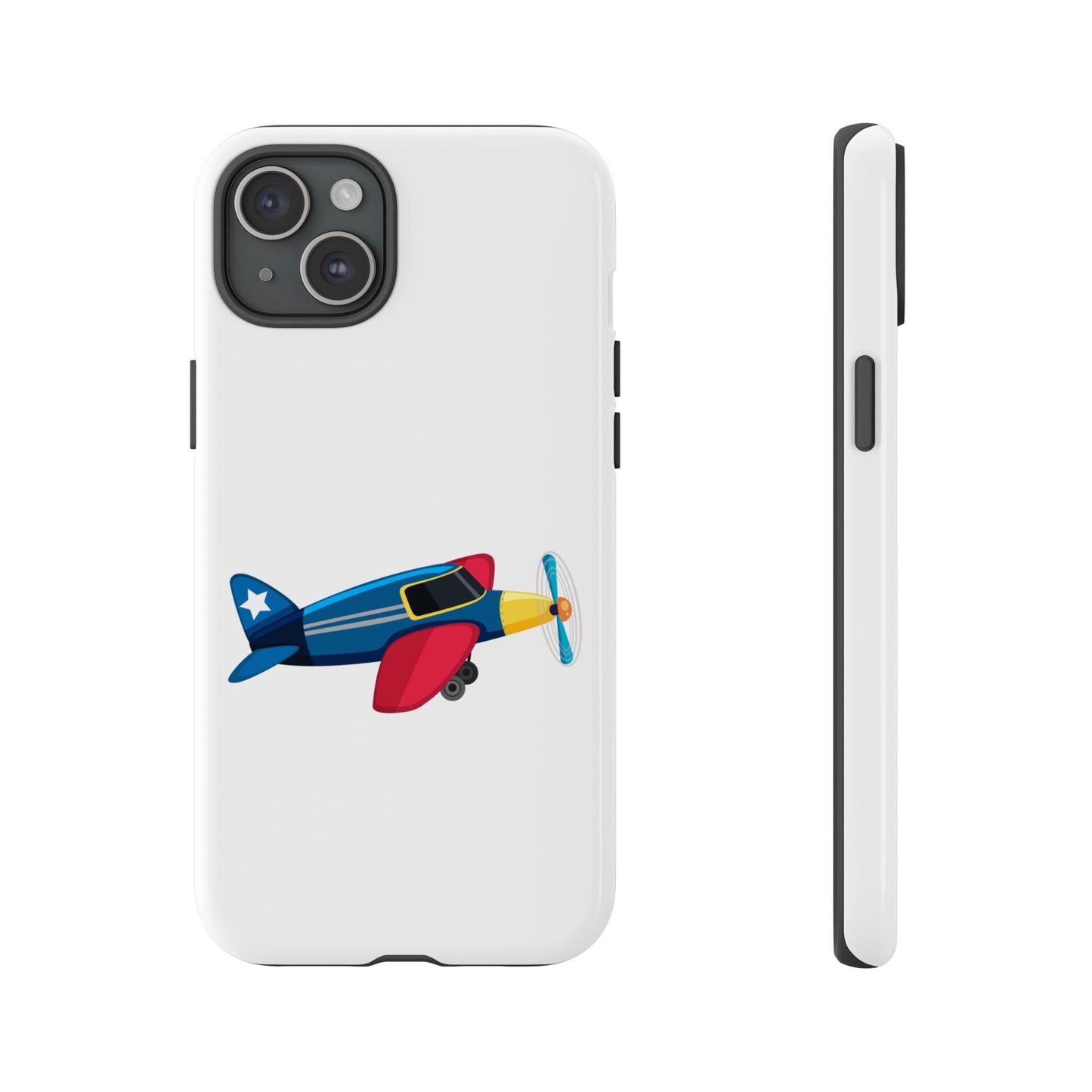 Colorful Airplane Phone Case - Tough and Stylish Protection for Aviation Enthusiasts