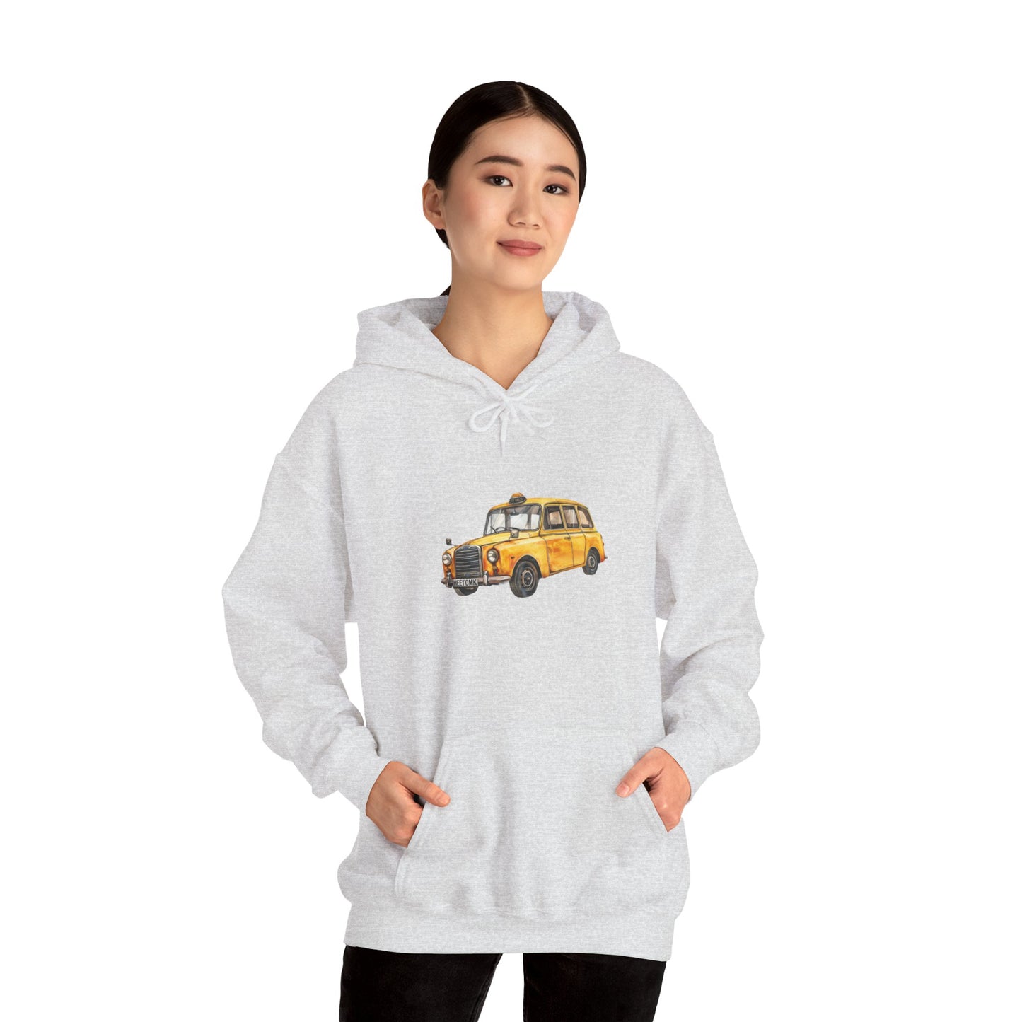 Unisex Heavy Blend™ Hooded Sweatshirt - British Vintage Car
