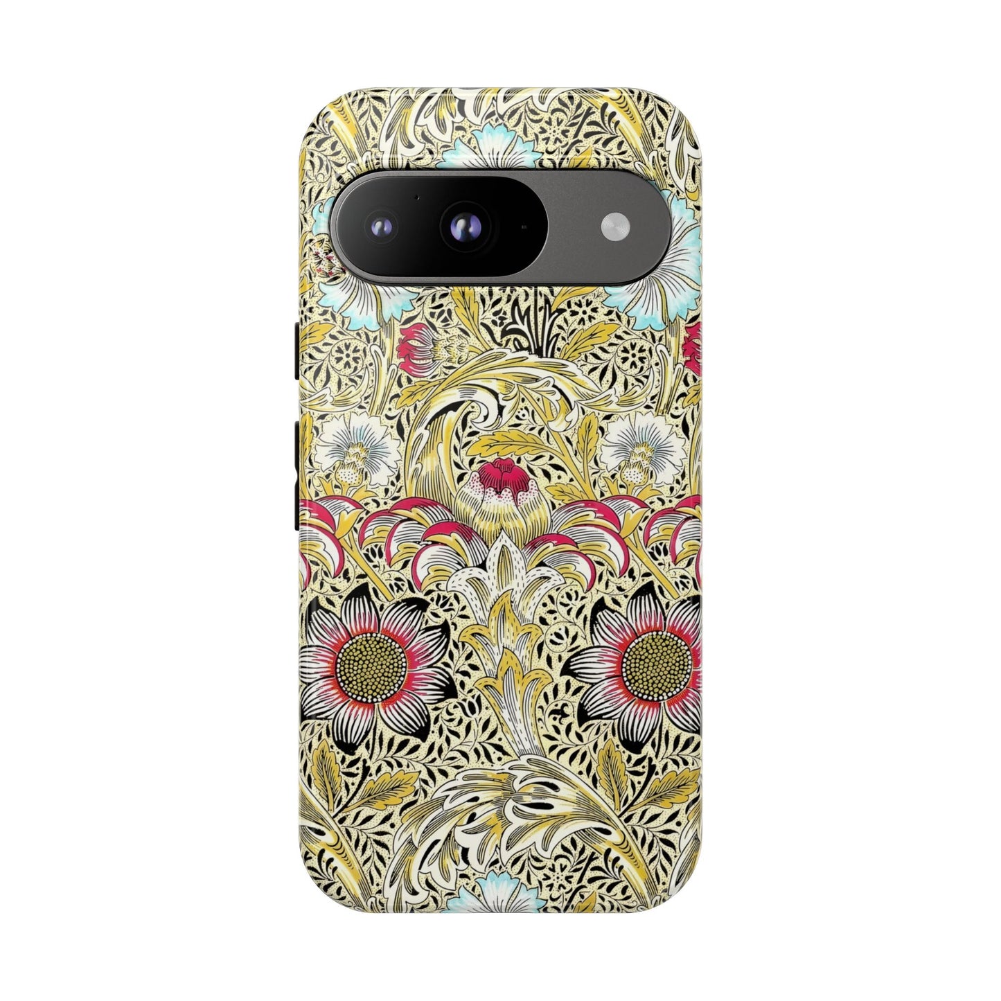 Floral Phone Case - Tough Cases, Floral Design, Stylish, Protective, Unique Gift for Her, Phone Accessories