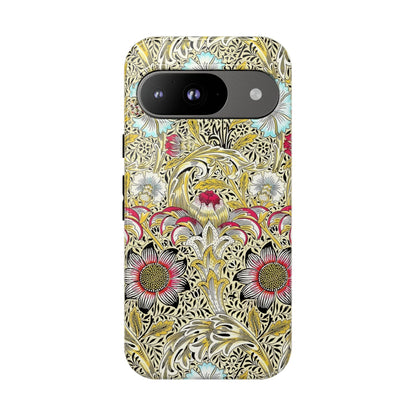 Floral Phone Case - Tough Cases, Floral Design, Stylish, Protective, Unique Gift for Her, Phone Accessories