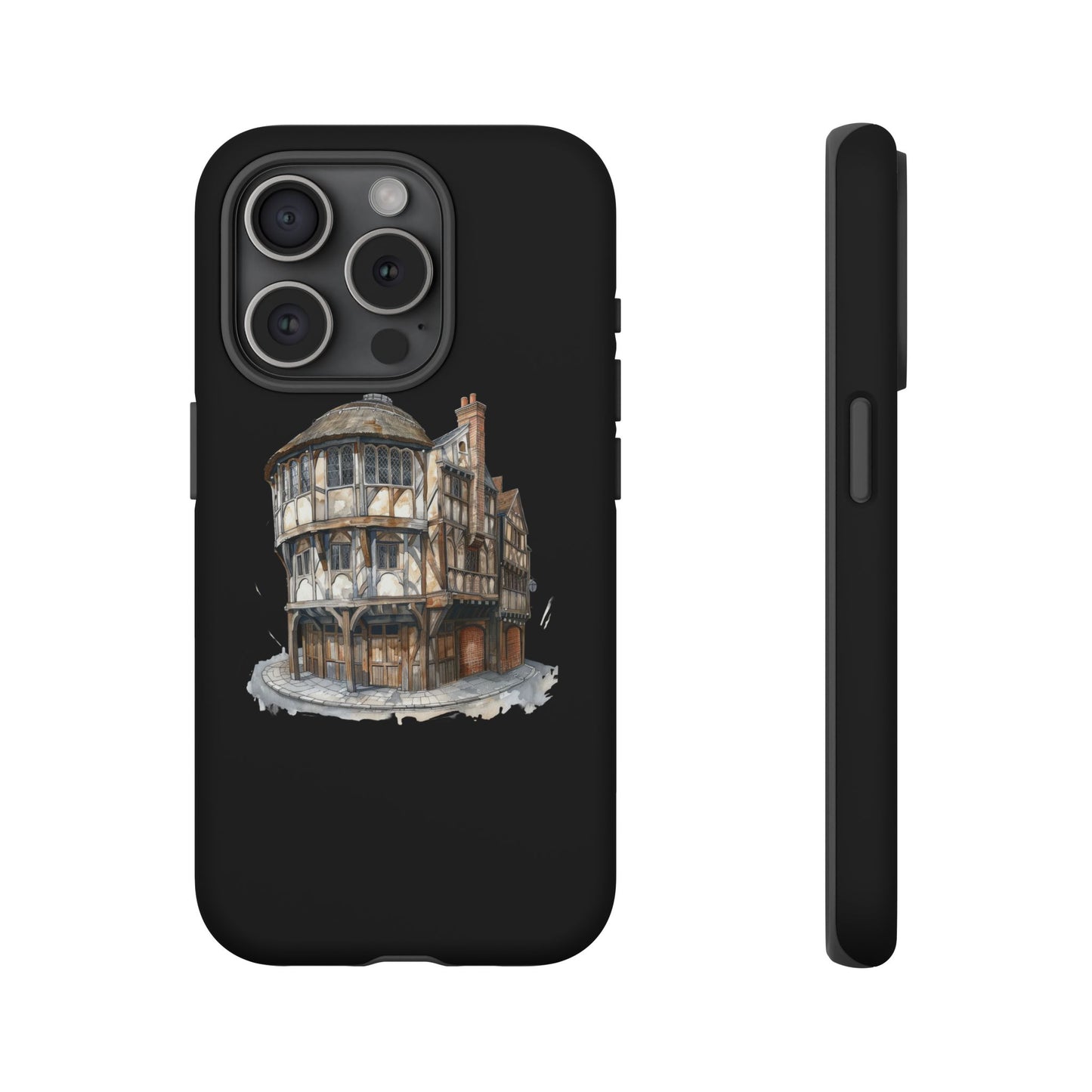 Stylish Phone Case featuring Unique Building Design, Art Lover Gift, Durable Phone Cover, Trendy Gadget Accessory, Unique Gift for Her