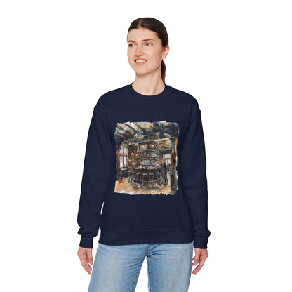 Unisex Heavy Blend™ Crewneck Sweatshirt - Traditional Taverns - The Cozy British Pub