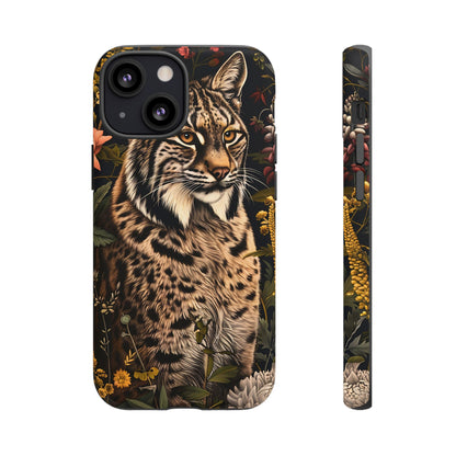 Wildlife Phone Case with Lynx Design, Tough Cases, Animal Lovers Gift, Nature Inspired Accessories, Unique Tech Protection