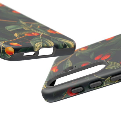 Tough Cases, Floral Phone Case, Nature-Inspired Tech, Unique Gift, Phone Accessory, Botanical Design, Fall Vibes