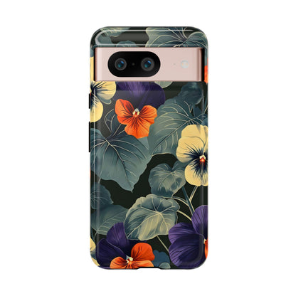 Tough Cases Floral iPhone Case, Tough Phone Cover, Stylish Floral Design, Gift for Her, Summer Vibe, Durable Protective Case
