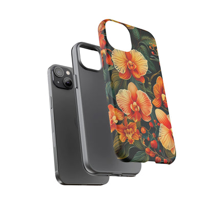 Floral Phone Case - Tough Cases, Protective Cover, Gift for Her, Smartphone Accessory, Floral Design, Nature-Inspired