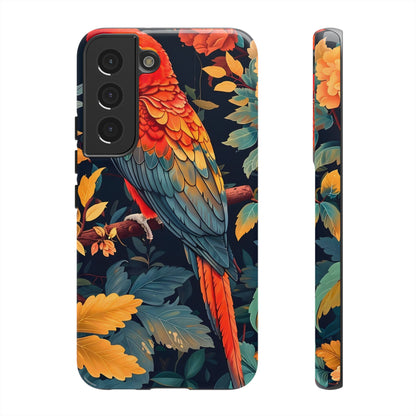 Vibrant Parrot Phone Case - Tough, Stylish, Nature-Inspired, Tropical, Wildlife, Perfect Gift, Summer Vibes