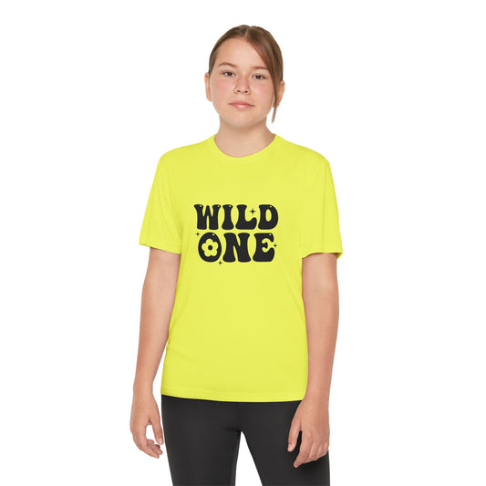 Youth Competitor Tee - Wild One Boho Adventure Quote Design - Fun & Stylish Kids Shirt