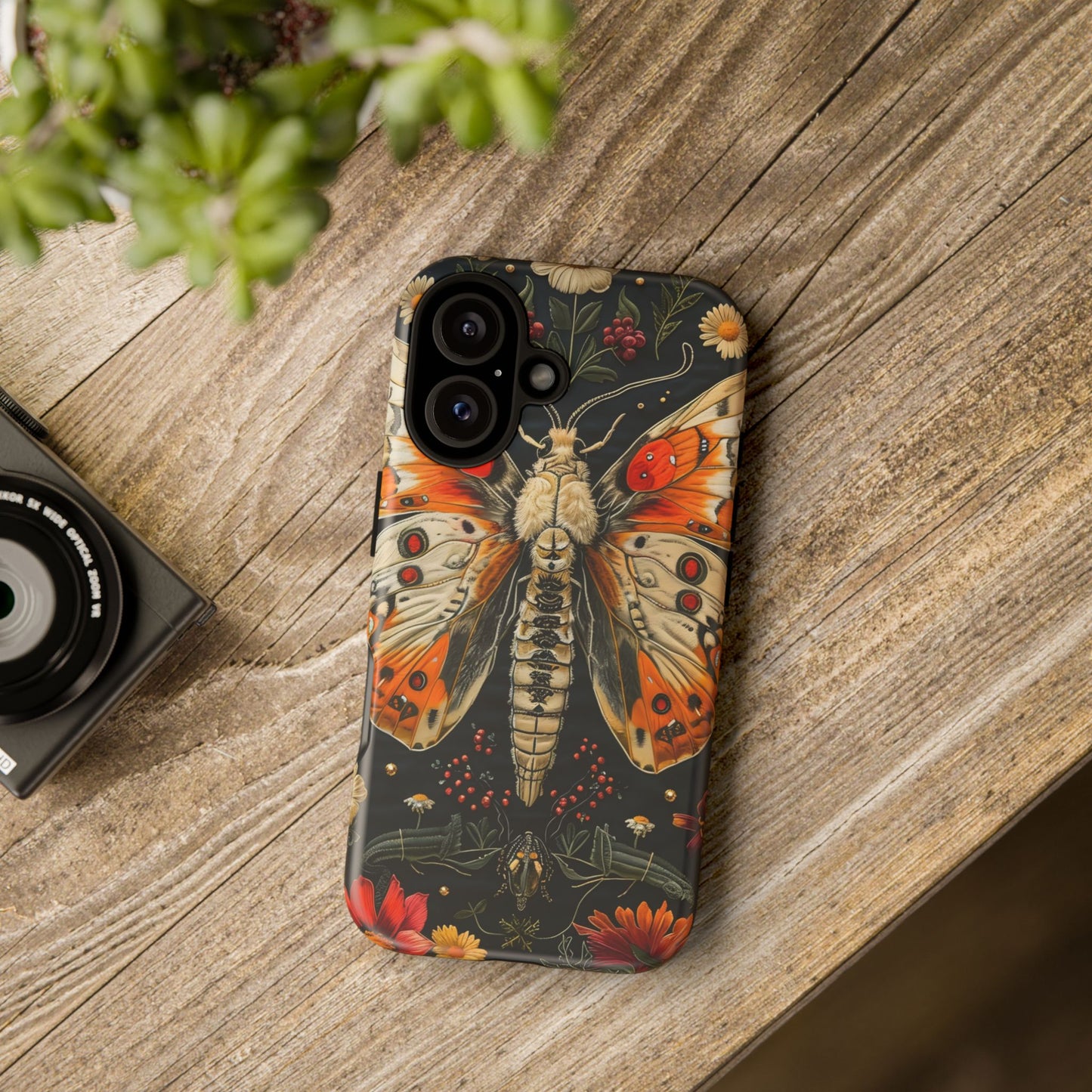 Artistic Butterfly Phone Case for Nature Lovers, Eco-friendly, Gift for Birthdays, Holidays, Unique Cell Phone Accessories