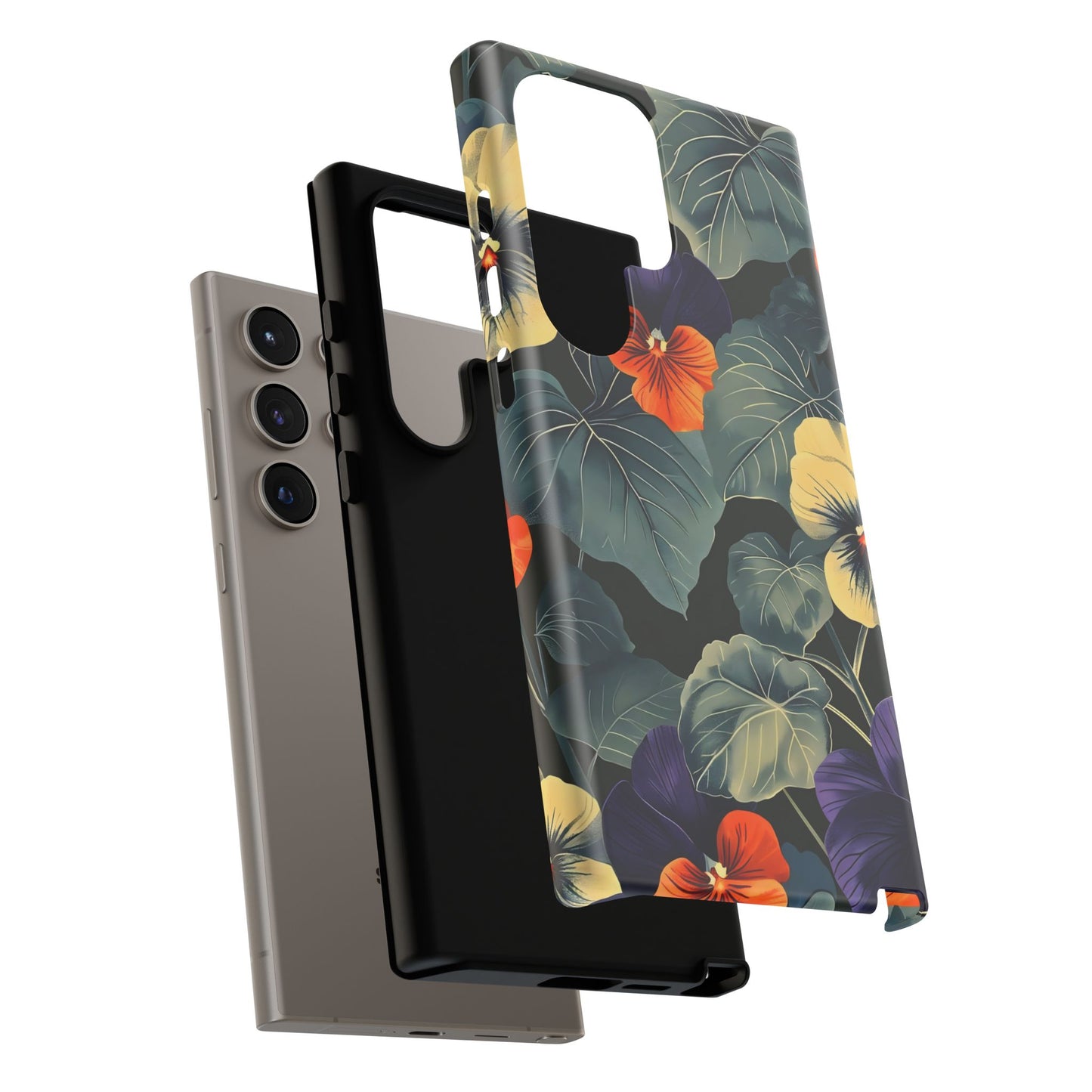 Tough Cases Floral iPhone Case, Tough Phone Cover, Stylish Floral Design, Gift for Her, Summer Vibe, Durable Protective Case