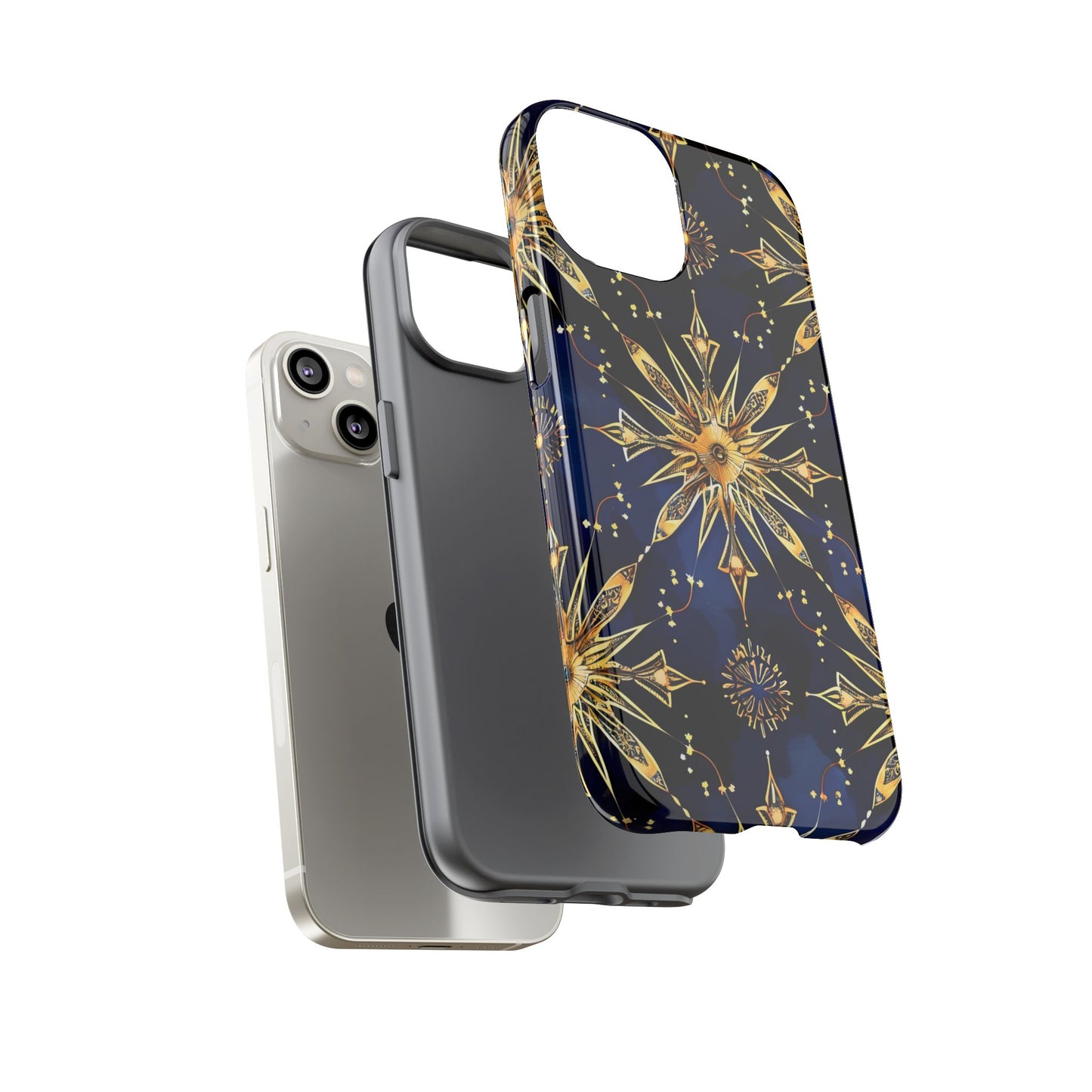 Tough Cases Phone Case with Celestial Design, Stylish Phone Cover, Unique Gift for Space Lovers, Durable Protection, Cosmic Art