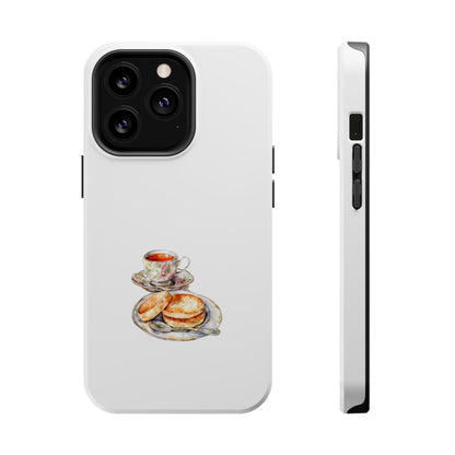 Charming Magnetic Tough Cases - Unique Art Phone Covers, Gift for Tea Lovers, Cute Phone Accessories, Stylish Tech Gifts