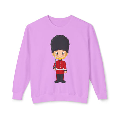 Unisex Lightweight Crewneck Sweatshirt - British Soldier - Classic Military Elegance and Honorable