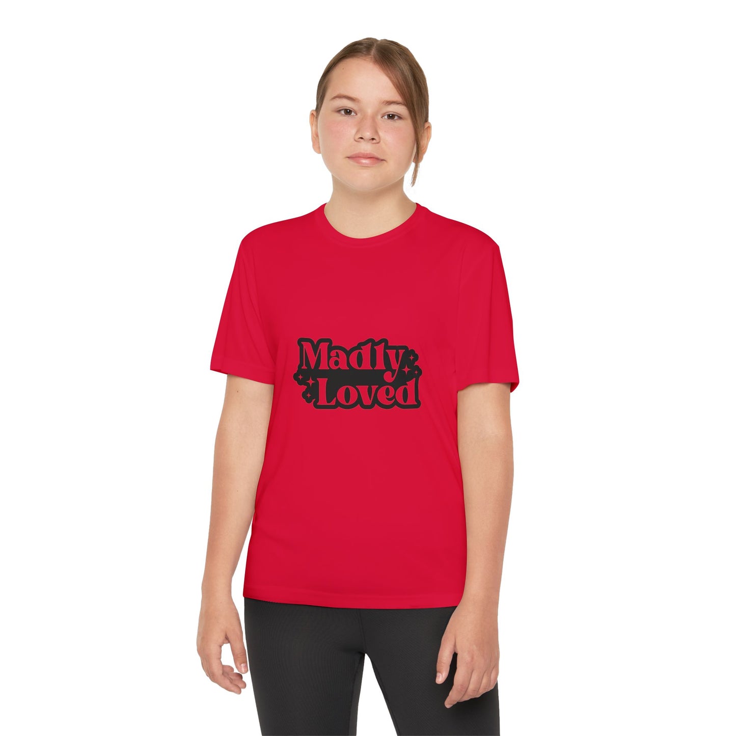 Madly Loved -Youth Competitor Tee - Stylish Comfort for Kids
